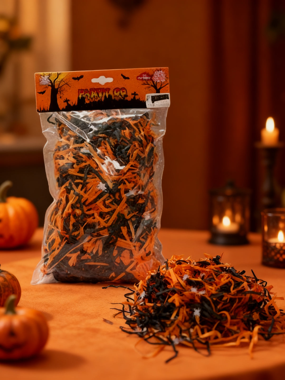 Rafia de Halloween Decorativa