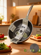 Sarten Acero Induccion Triplex 26cm Quttin