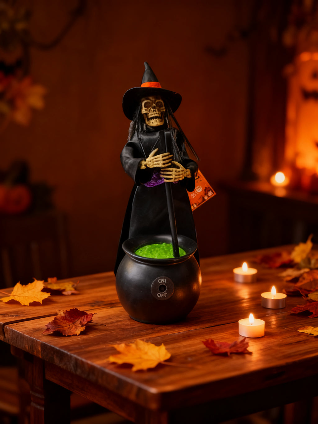 Fantasma en Barril Decoración de Halloween