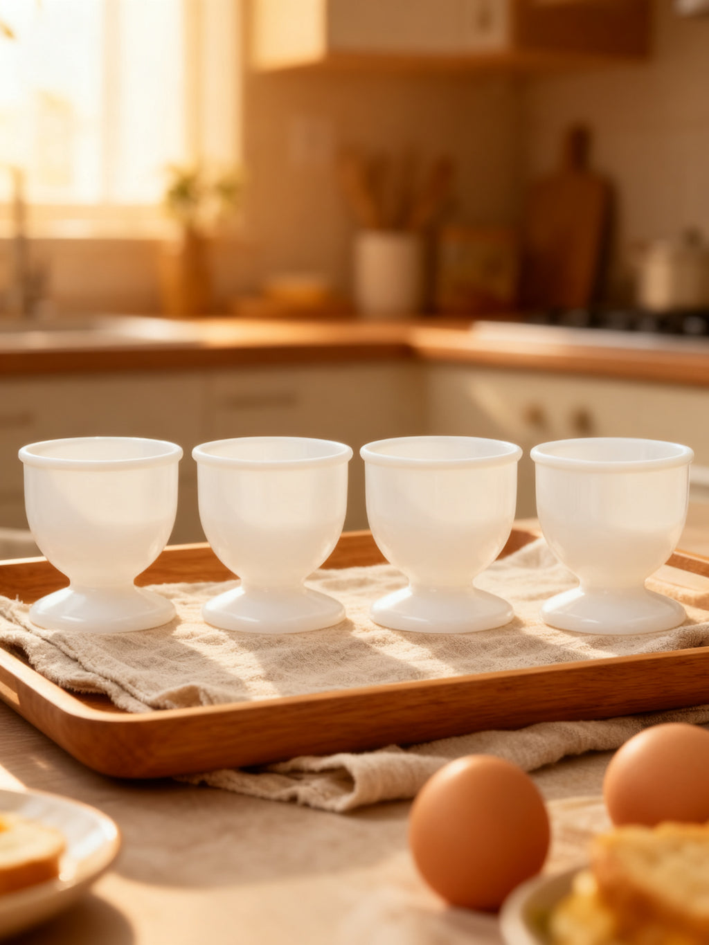 Huevera X4 3,5 cm - Vasos para huevos