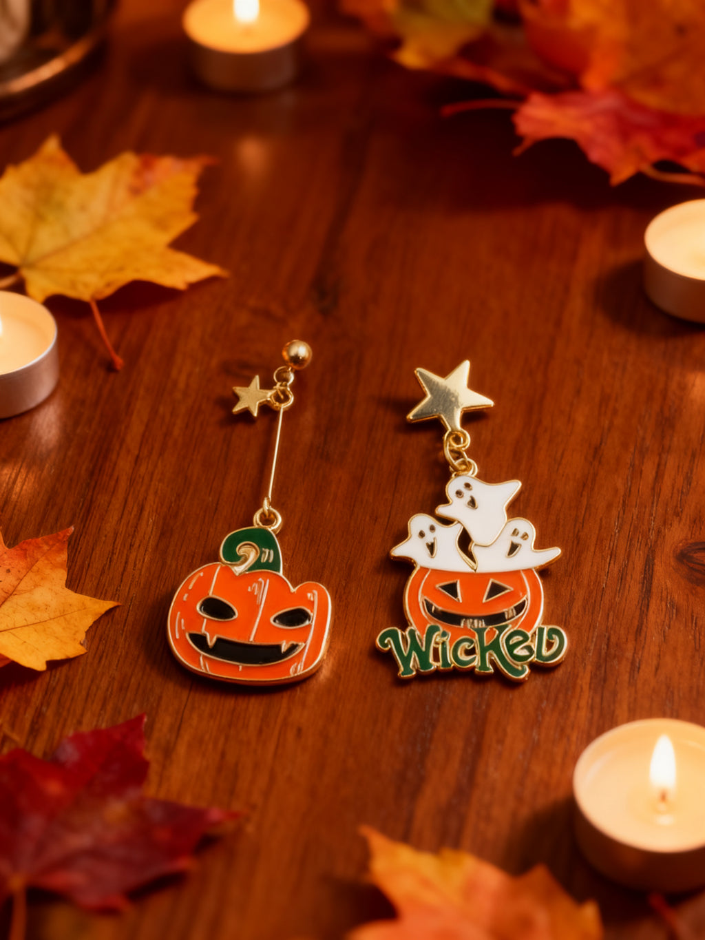 Pendientes Decorativos de Halloween (2 Piezas)