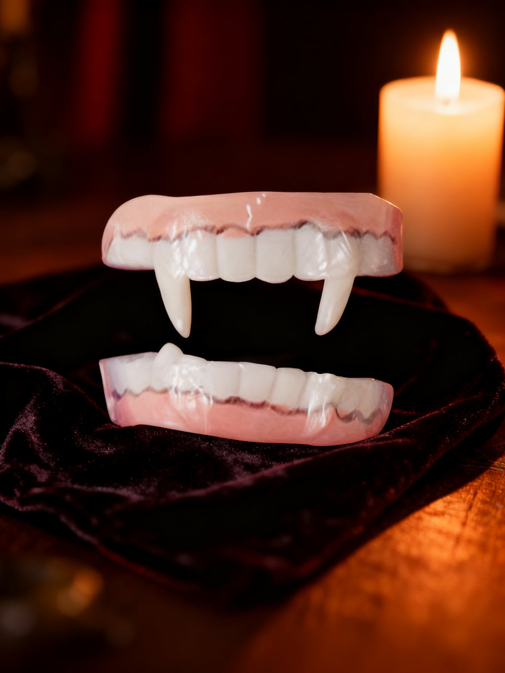 Dientes de Vampiro para Halloween 1 Unidad