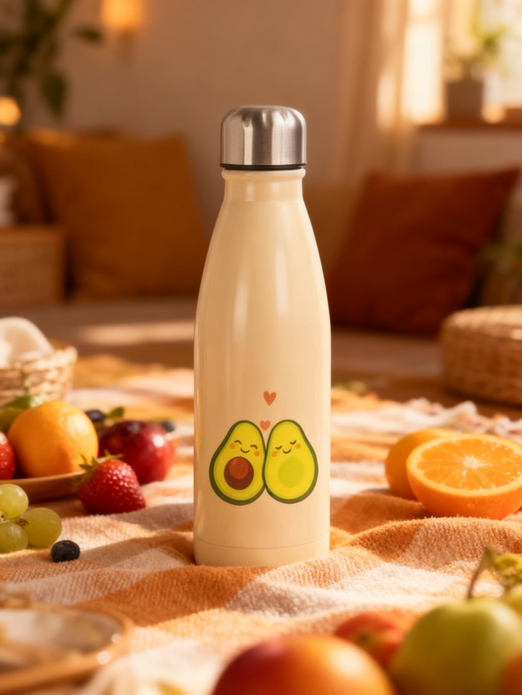 Botella Inox 500 ml Aguacate
