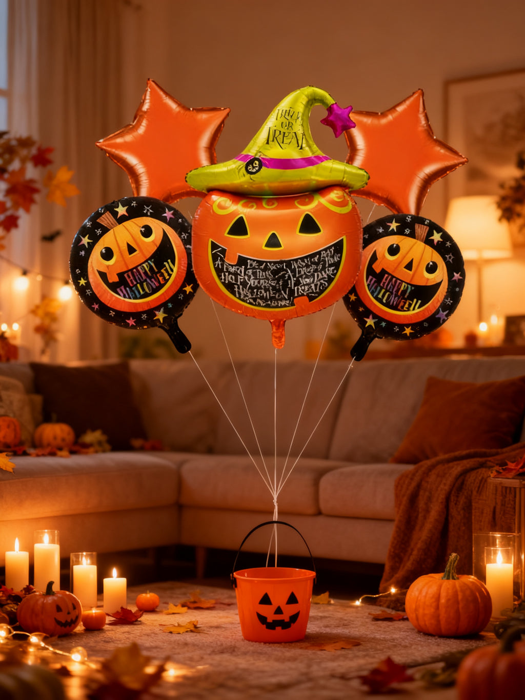 Globos de Halloween Set 5 Piezas