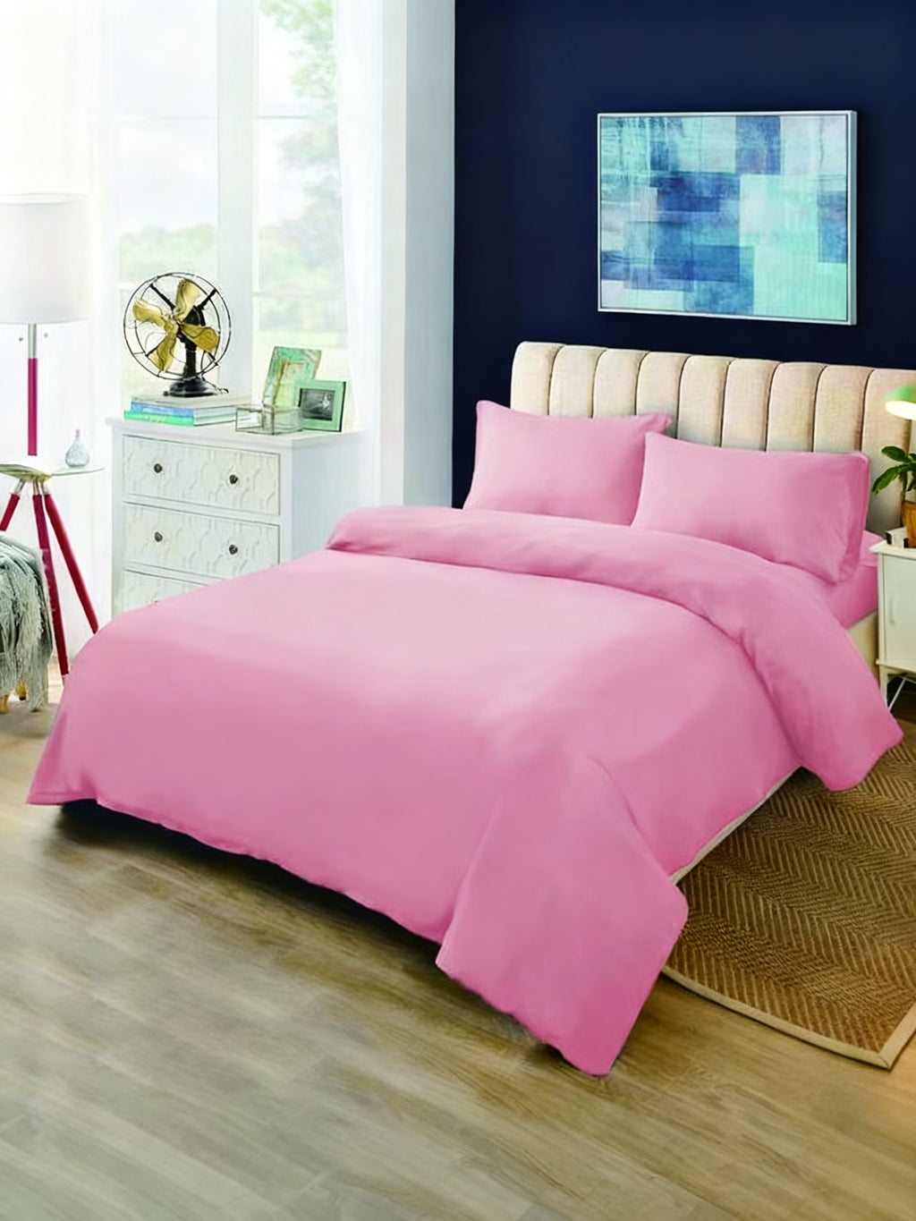 Juego de Funda Nórdica Rosa 135cm
