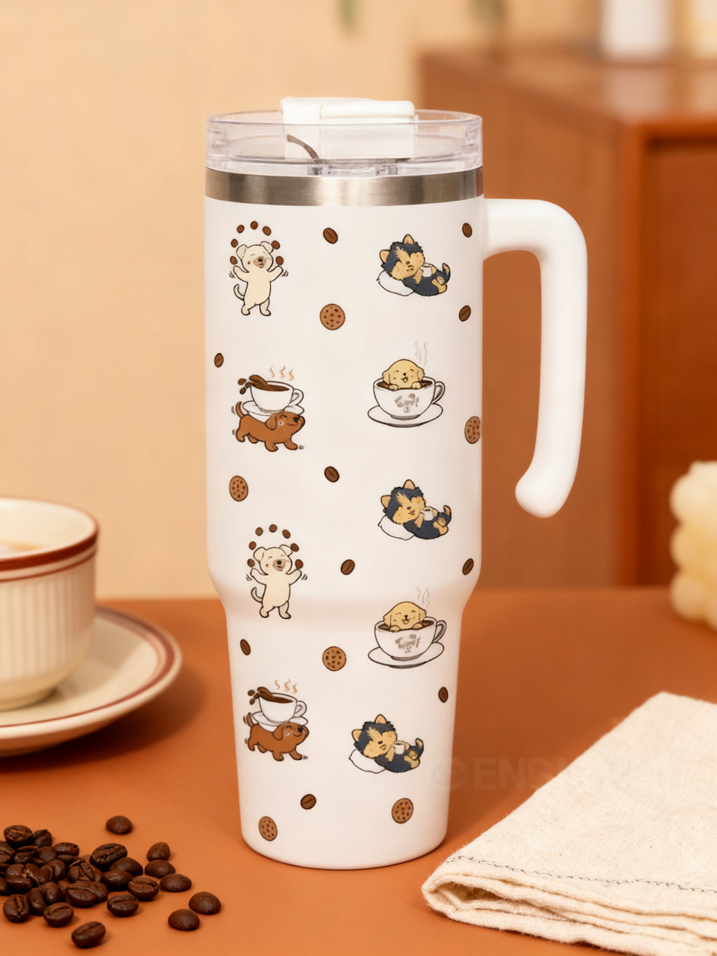 MUG TERMICO 1200ML COFFEE COOL DOGS