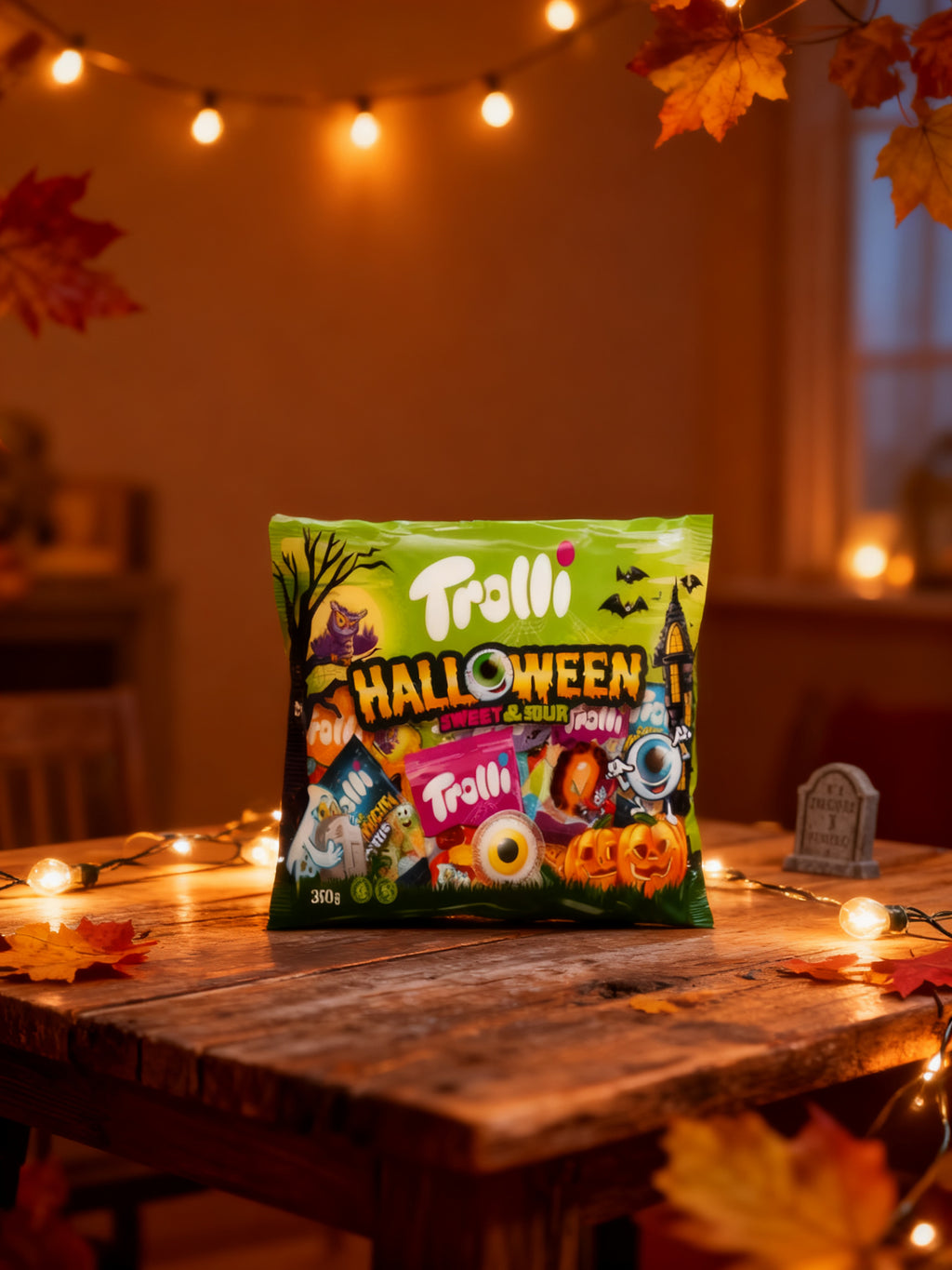 HALLOWEEN SWEET & SOUR TROLLI 360 GR