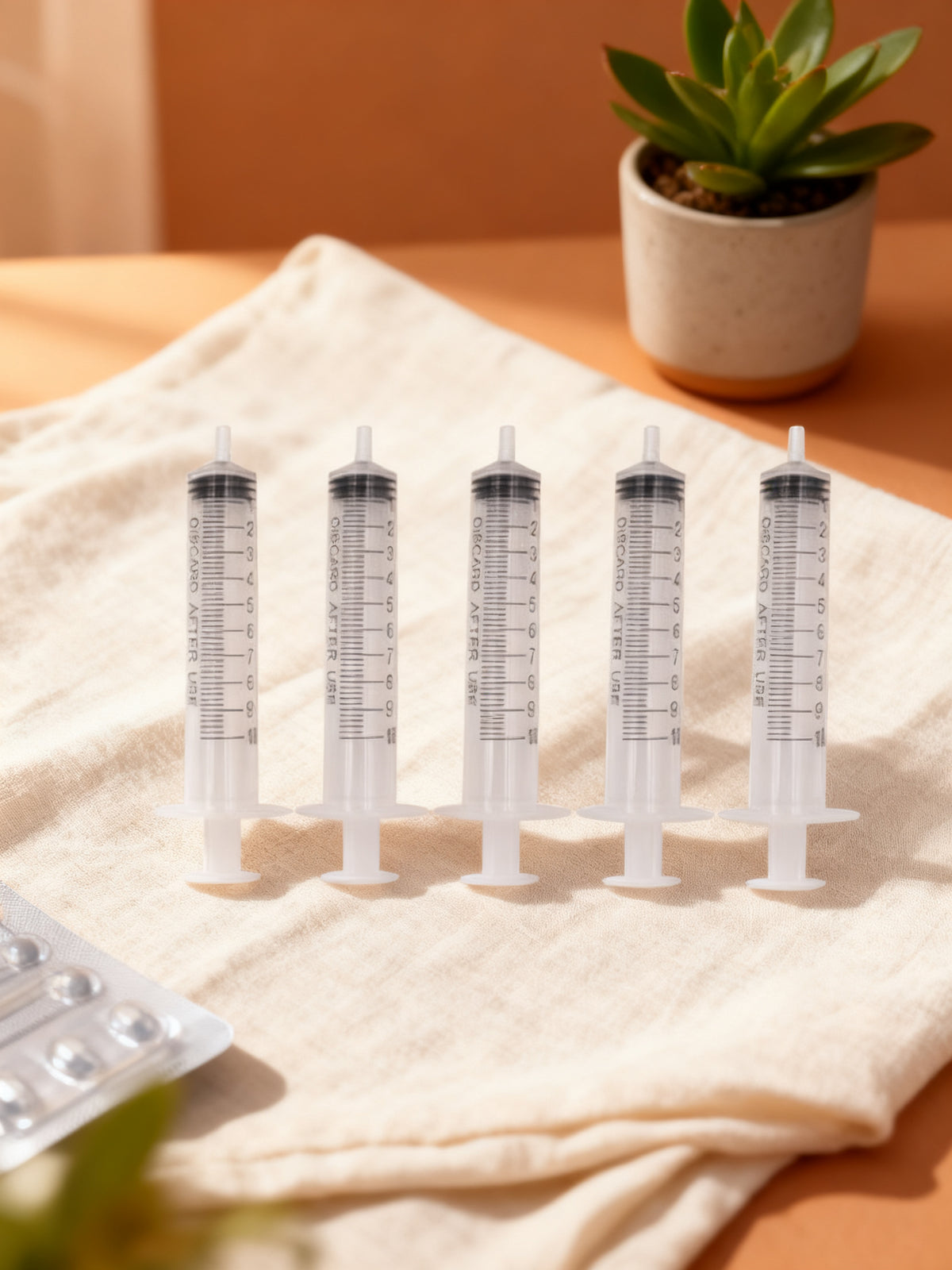Jeringas de Halloween 10ml 5 piezas