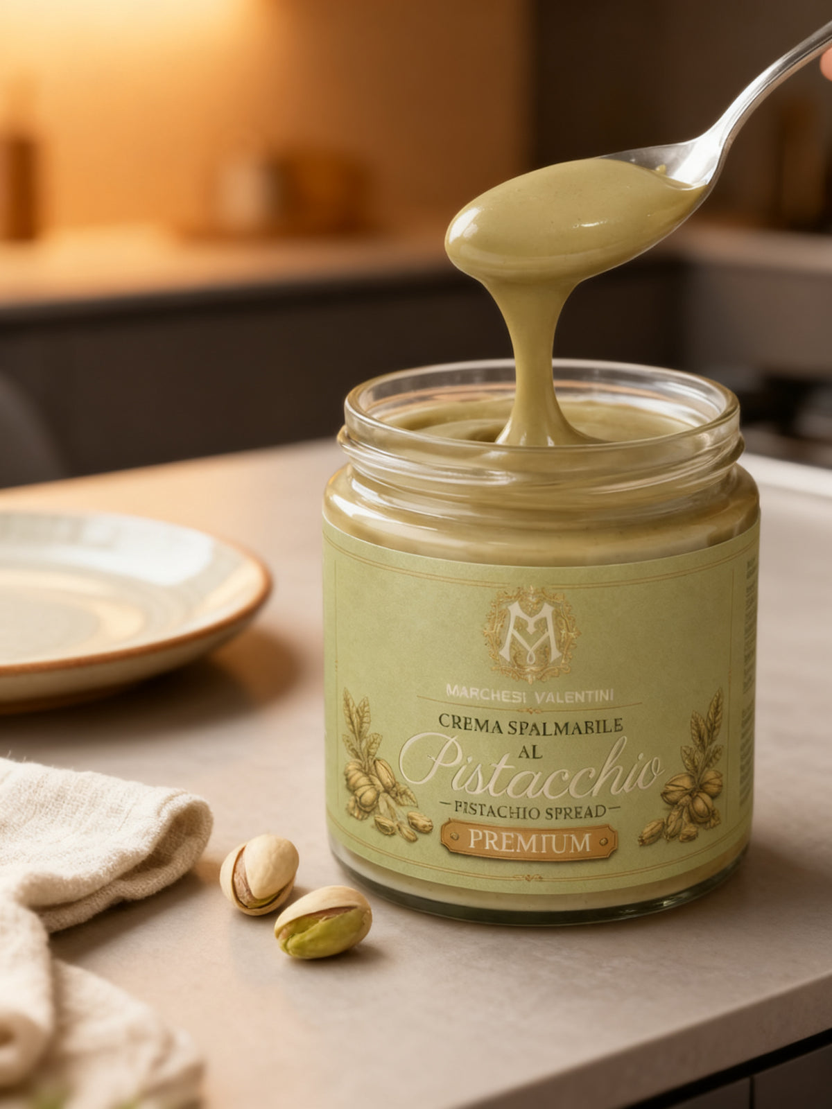 Crema Spalmabile al Pistacchio 20%