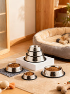 COMEDERO INOXIDABLE 30CM PARA MASCOTAS