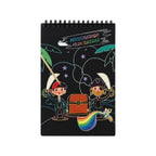 Cuaderno de Dibujo Sgrafito A5 | Diseño Pirata | Arte Creativo para Niños y Adultos
