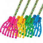 Rastrillo de Juguete Multicolor con Mariposas | Jardín y Playa | Juguete Exterior para Niños
