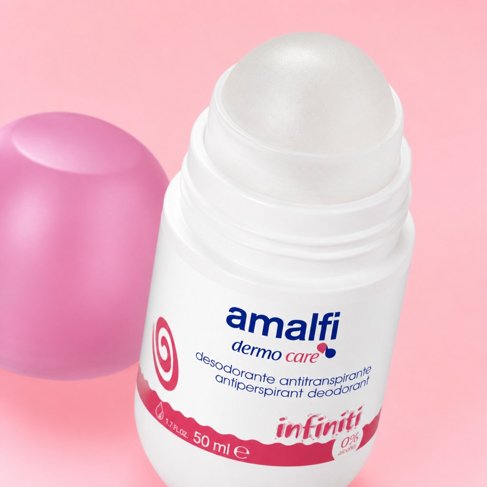 Desodorante Antitranspirante Amalfi 50 ml | Sin Alcohol | Protección Duradera