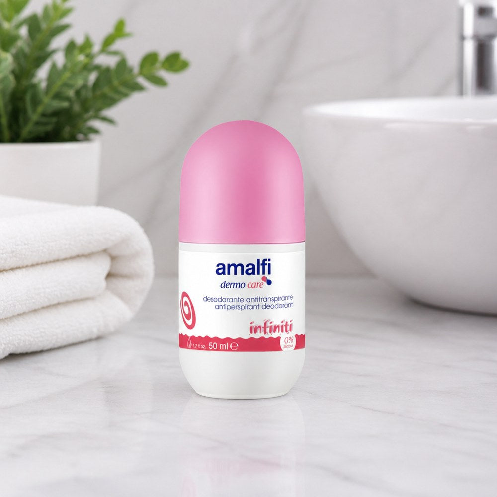 Desodorante Antitranspirante Amalfi 50 ml | Sin Alcohol | Protección Duradera