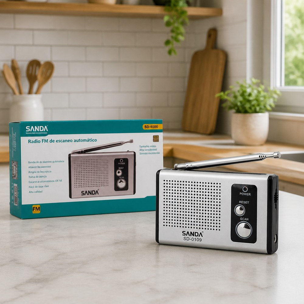 Mini Radio Portátil SANDA SD-0109
