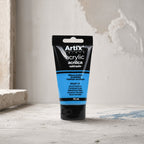 Tinta acrílica azul celeste